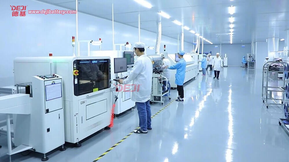 Giới thiệu về nhà máy sản xuất Pin Deji